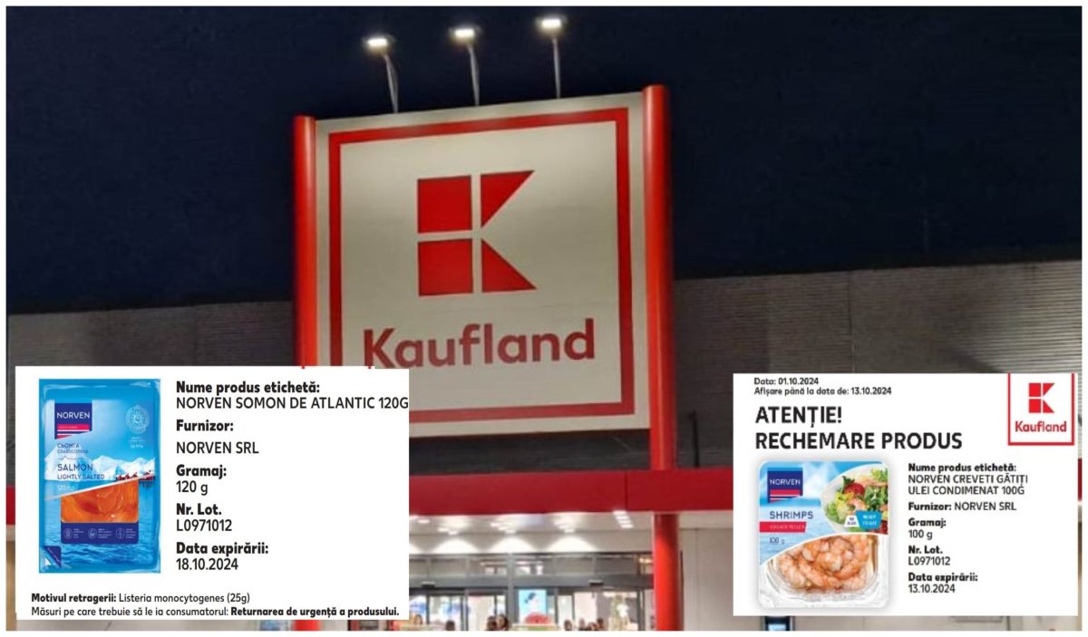 Alertă alimentară Kaufland