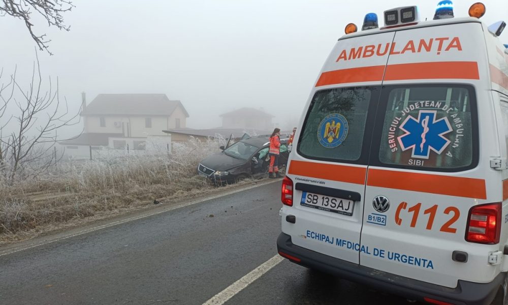 Accident GRAV la Sibiu