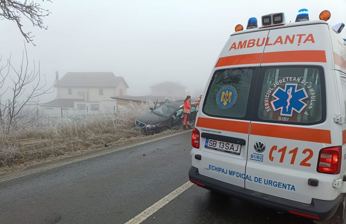 Accident GRAV la Sibiu