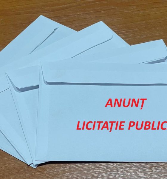 anunț licitație publica