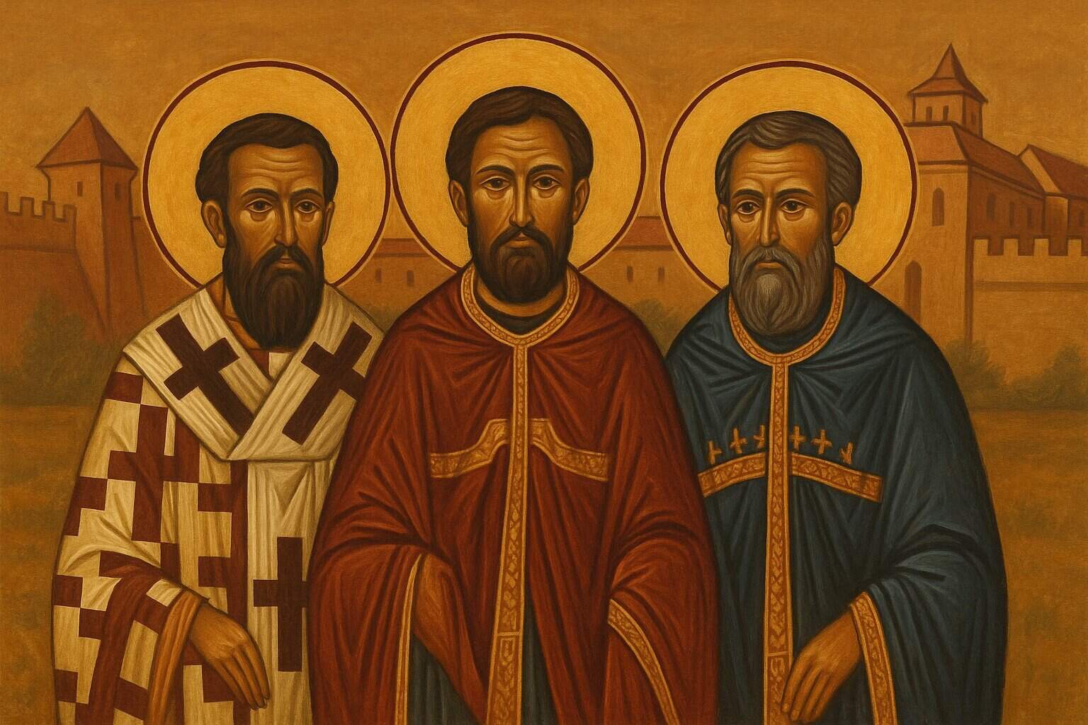 Ilie Iorest, Simion Ștefan și Sava Brancovici