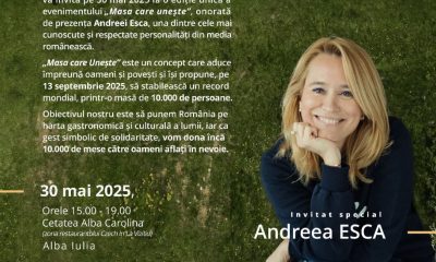 Andrea Esca vine la Alba Iulia