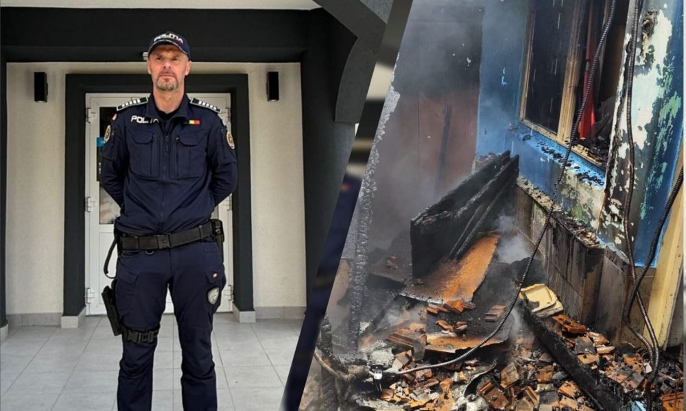 Polițist din Cugir erou