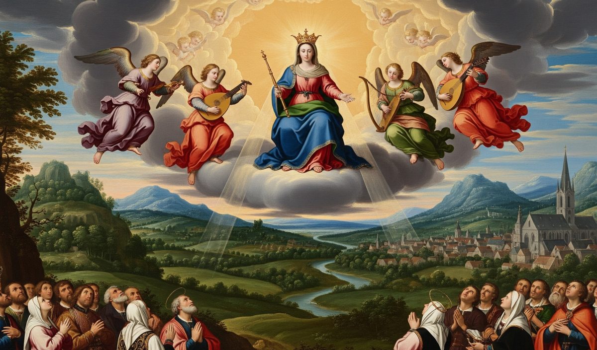 22 august: Sfânta Fecioară Maria Regina