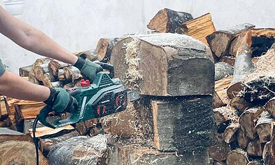 drujba, lemn taiat, motofierastrau, lemn de foc alba24