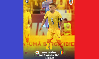 Cine transmite Cipru - România LIVE la TV