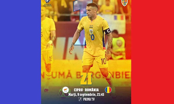 Cine transmite Cipru - România LIVE la TV