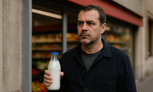 Cum manipulezi c-o sticlă de lapte