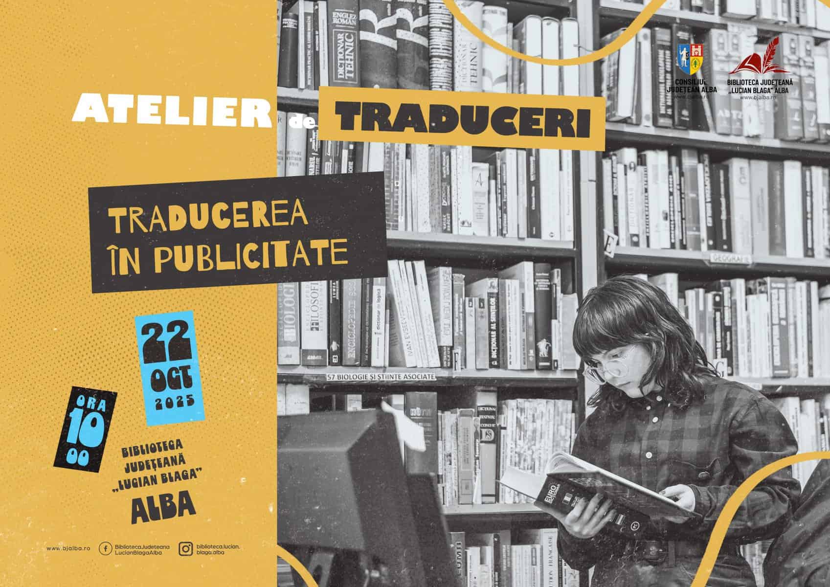 Atelier de traduceri, biblioteca lucian blaga