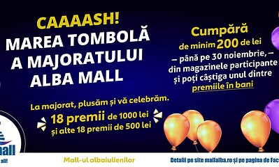 majorat alba mall castigatori tombola aniversare