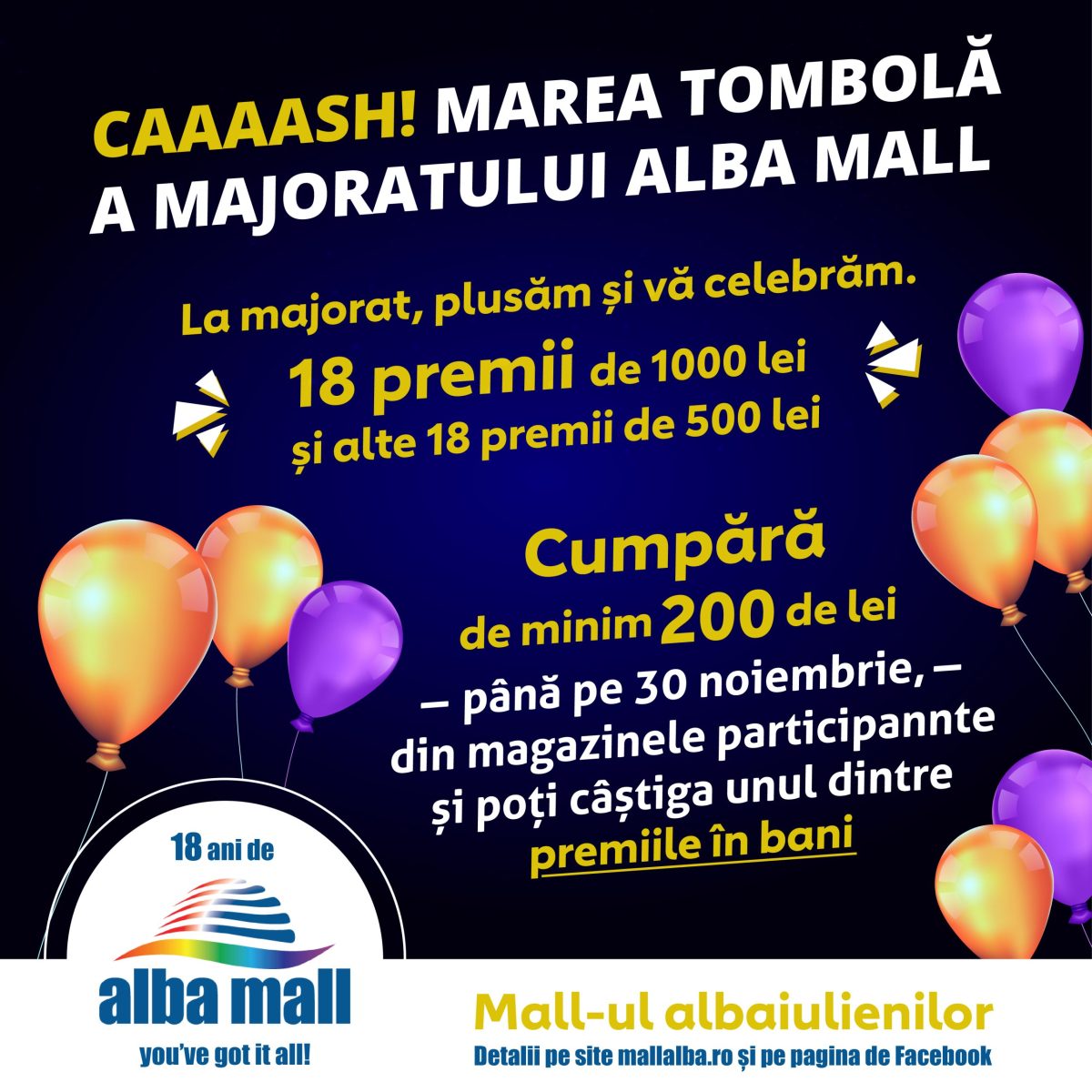 tombola majorat alba mall aniversare alba iulia