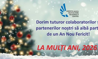 ADR Centru felicitare an nou fericit 2026