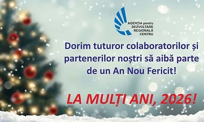 ADR Centru felicitare an nou fericit 2026