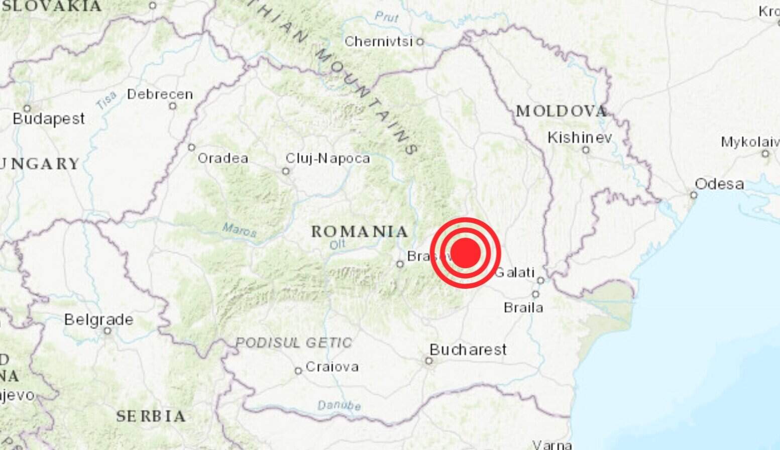 Cutremur de 4,1 în Vrancea-Buzău, duminică dimineață. La ce adâncime s-a produs seismul