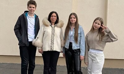 Elevi de la Școala ”Avram Iancu” Alba Iulia participând la etapa națională a olimpiadei de Germană.