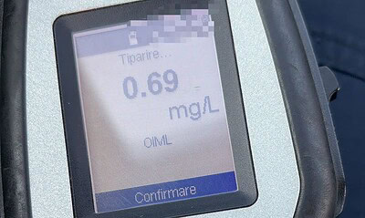 Alba24, bărbat băut la volan, dosar penal.