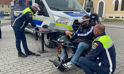 Test de conducere VR pentru alcool și droguri la Alba Iulia.