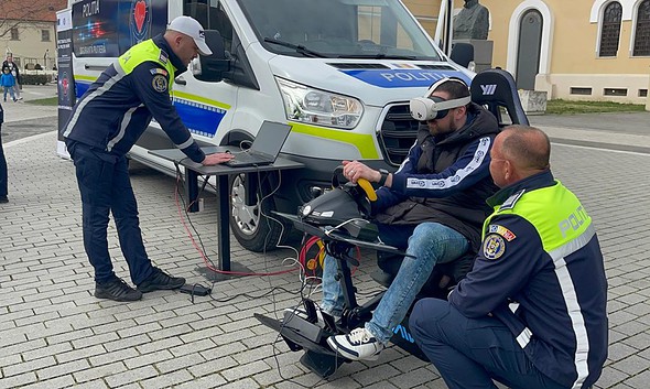 Test de conducere VR pentru alcool și droguri la Alba Iulia.