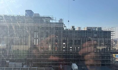 Progresul construcției noului spital din Alba, parte din finanțarea europeană de 522 milioane euro.