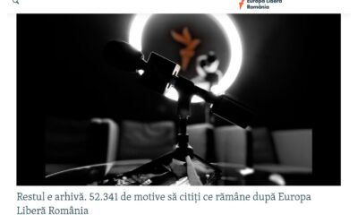 europa libera s-a închis