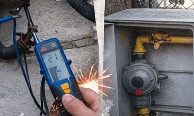 Detecție de energie ilegală folosind instrumente speciale și verificări în teren.