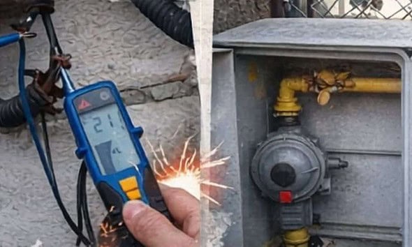 Detecție de energie ilegală folosind instrumente speciale și verificări în teren.