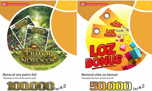 Lozuri de primăvară - Loteria Română, premii și costuri.