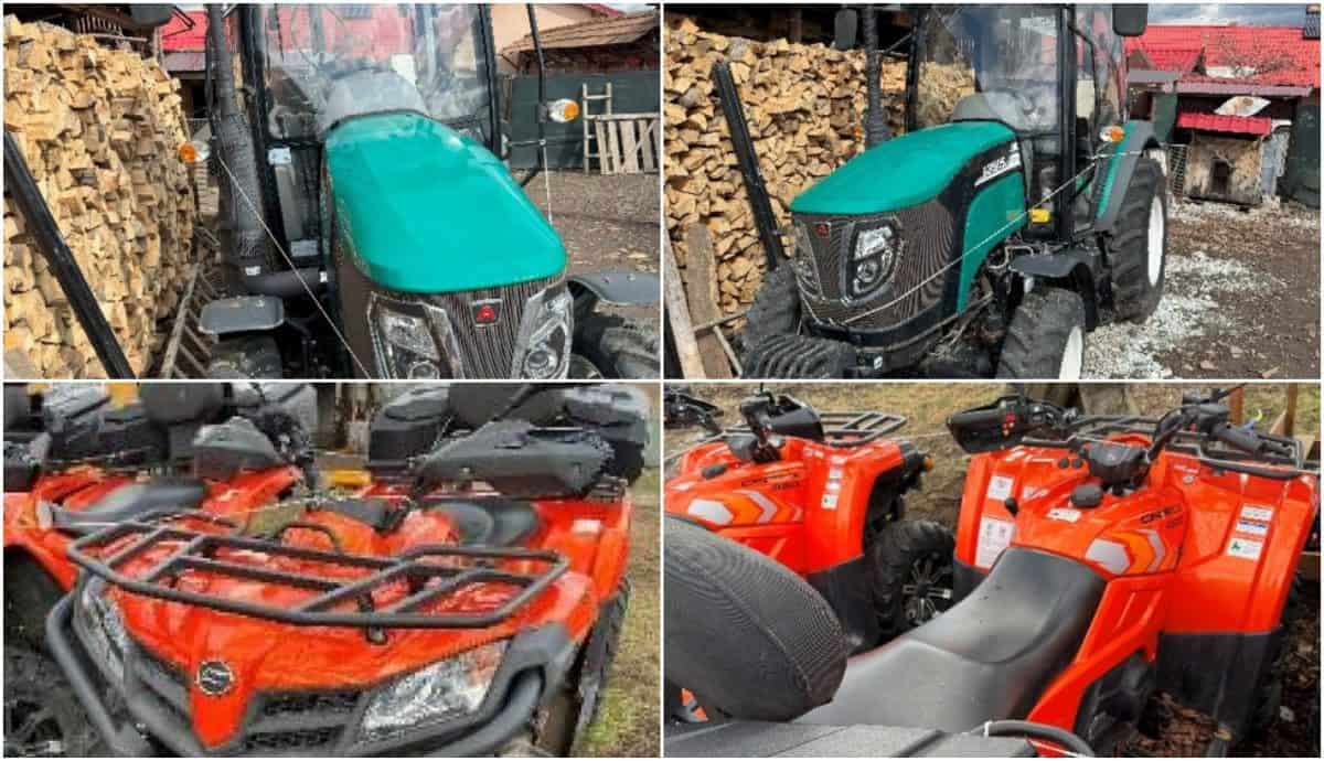Mașini de lux, tractoare și ATV-uri confiscate, scoase la licitație de ANAF cu reduceri de până la 2.