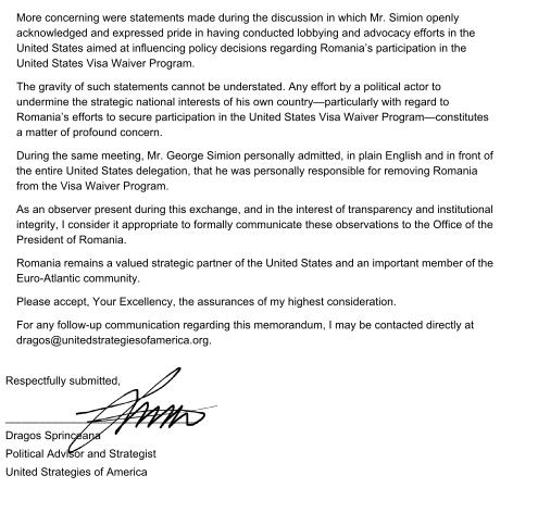 George Simion anunță oficial că a blocat participarea României la Visa Waiver. Nicușor Dan informat.