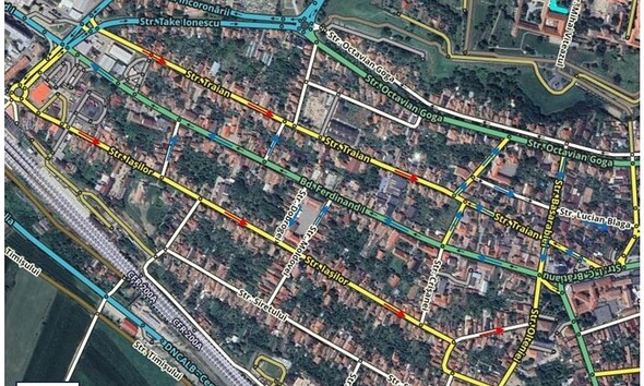 Modificări sens unic pe străzile Iașilor și Traian din 4 aprilie.