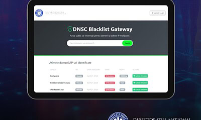 Verificare dacă un site este sigur sau riscant cu platforma DNSC.