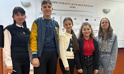 Elevi calificați la etapa națională a olimpiadei de română, gimnaziu, în Alba, în urma rezultatelor.