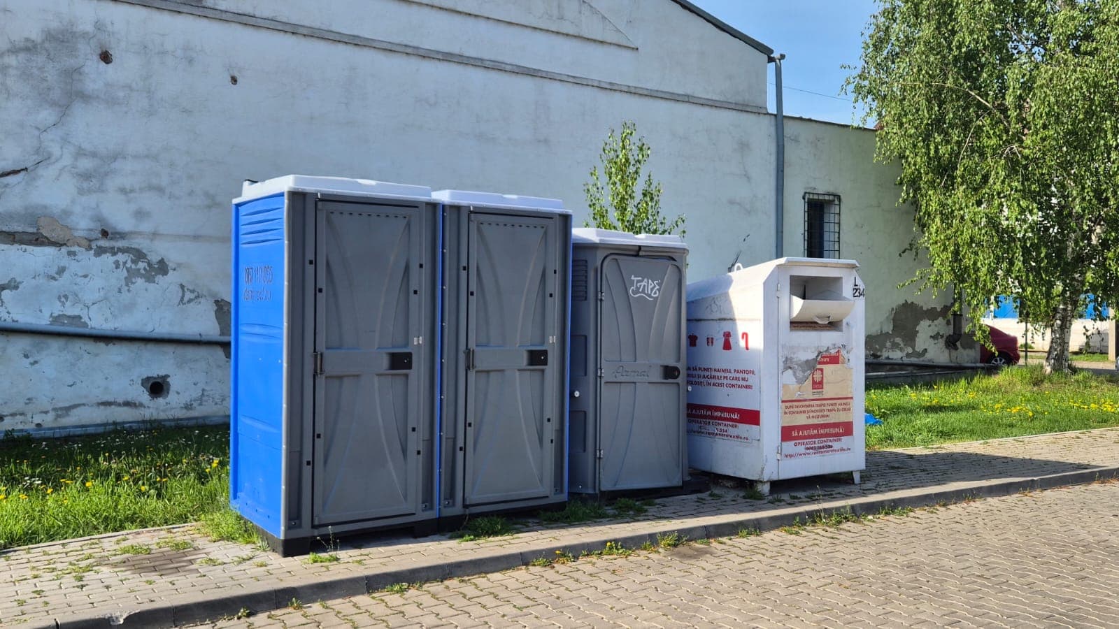 Persoane decedate lângă containere de gunoi în Alba Iulia, poliția investighează cazul.