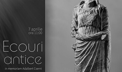 Statuie antică a zeiței sănătății Hygieia, exponat al lunii la Muzeul Național al Unirii Alba Iulia.