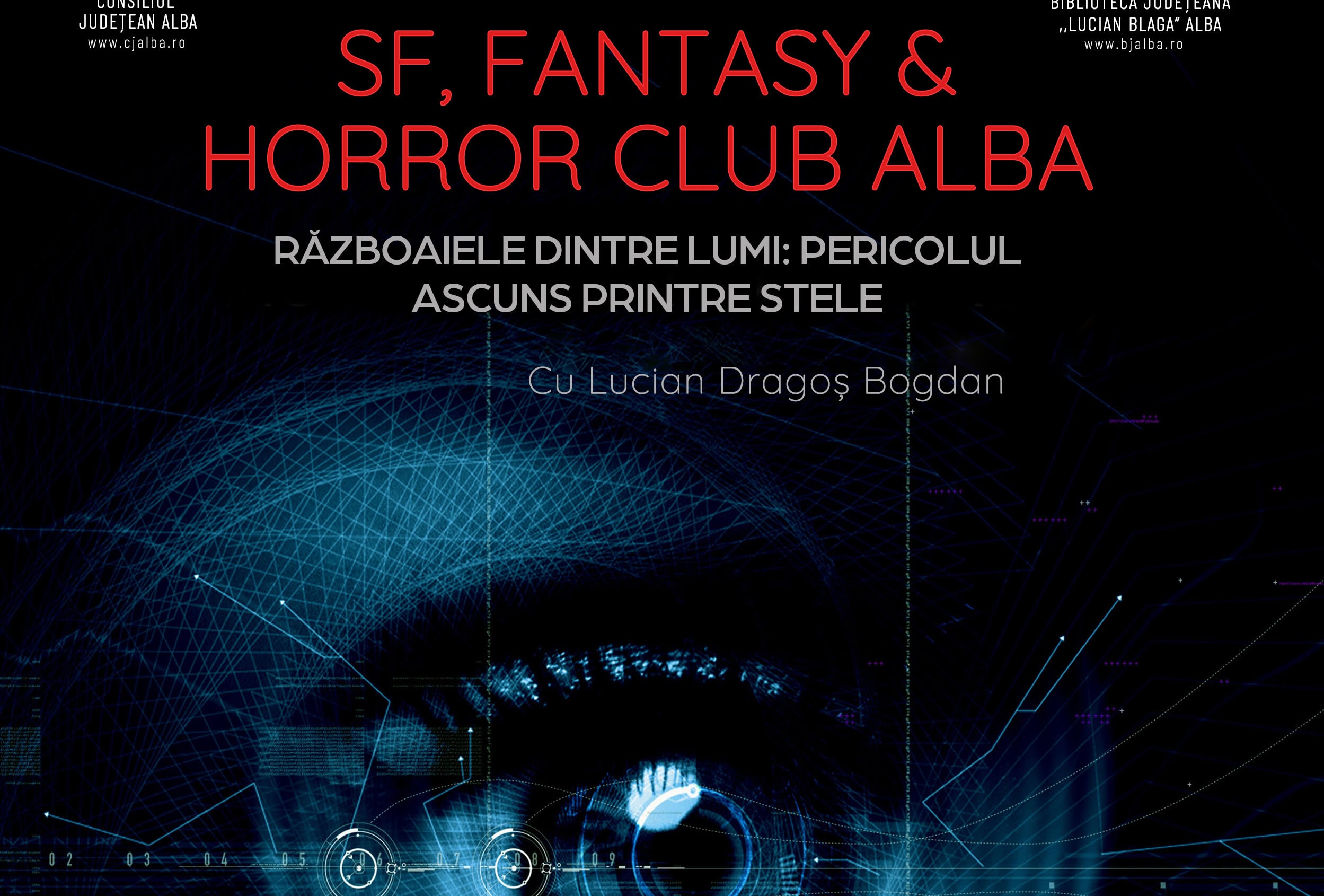 Întâlnire a ”SF, Fantasy & Horror Club Alba”. „Războaiele dintre lumi, pericolul ascuns printre stele”, tema lunii mai