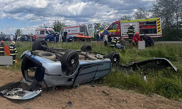 accident grav DN1 bv
