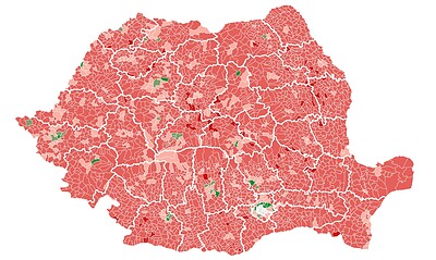Harta indicele de sărăcie generală (2024)