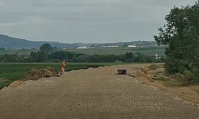 drum Tiur Craciunelu