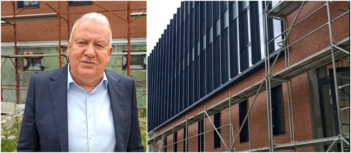 VIDEO: Biblioteca Municipală din Blaj ar putea fi gata la sfârșitul anului. Ce planuri are primarul orașului, Valentin Rotar