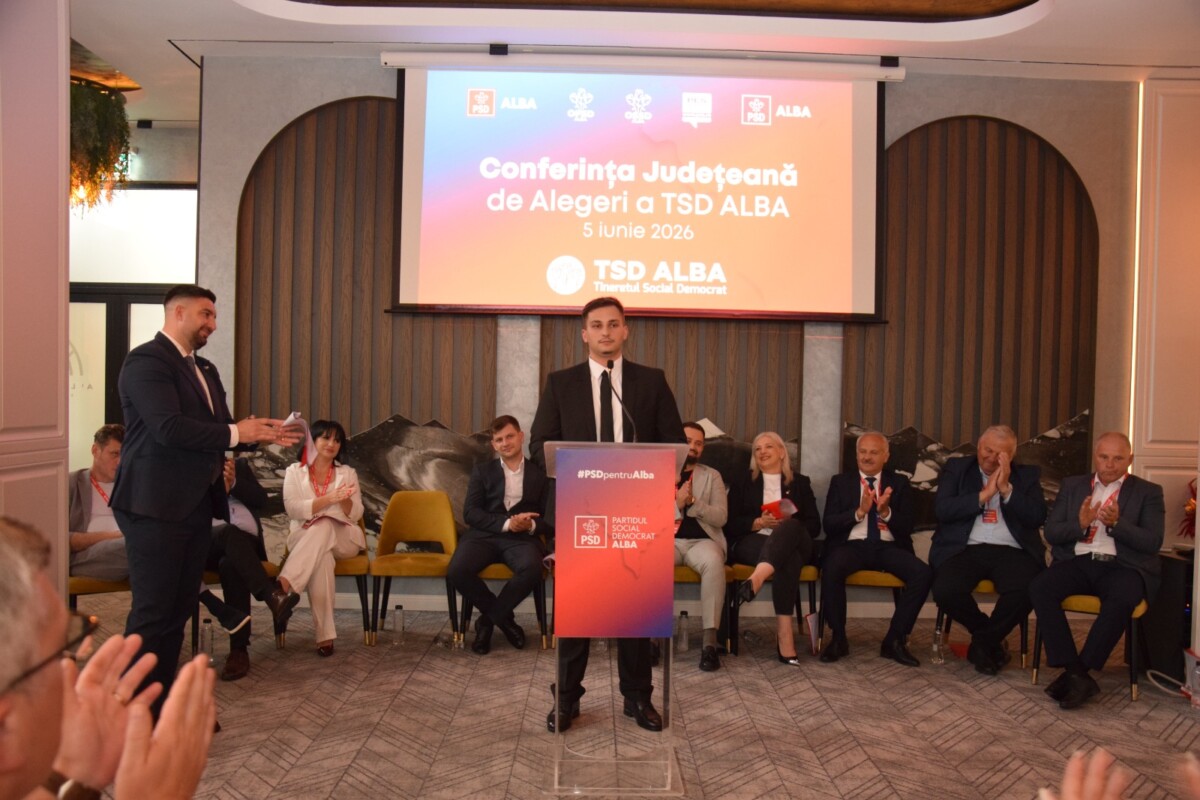 Comunicat de presă: TSD Alba și-a ales noua conducere. Mario Ștefănescu, noul președinte al organizației