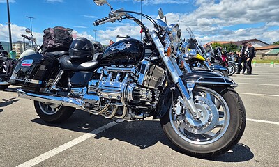 Paradă moto pe străzile din Alba Iulia