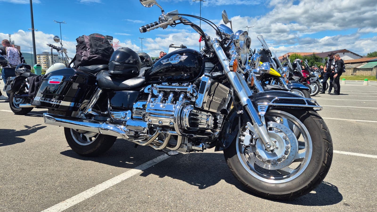 Paradă moto pe străzile din Alba Iulia