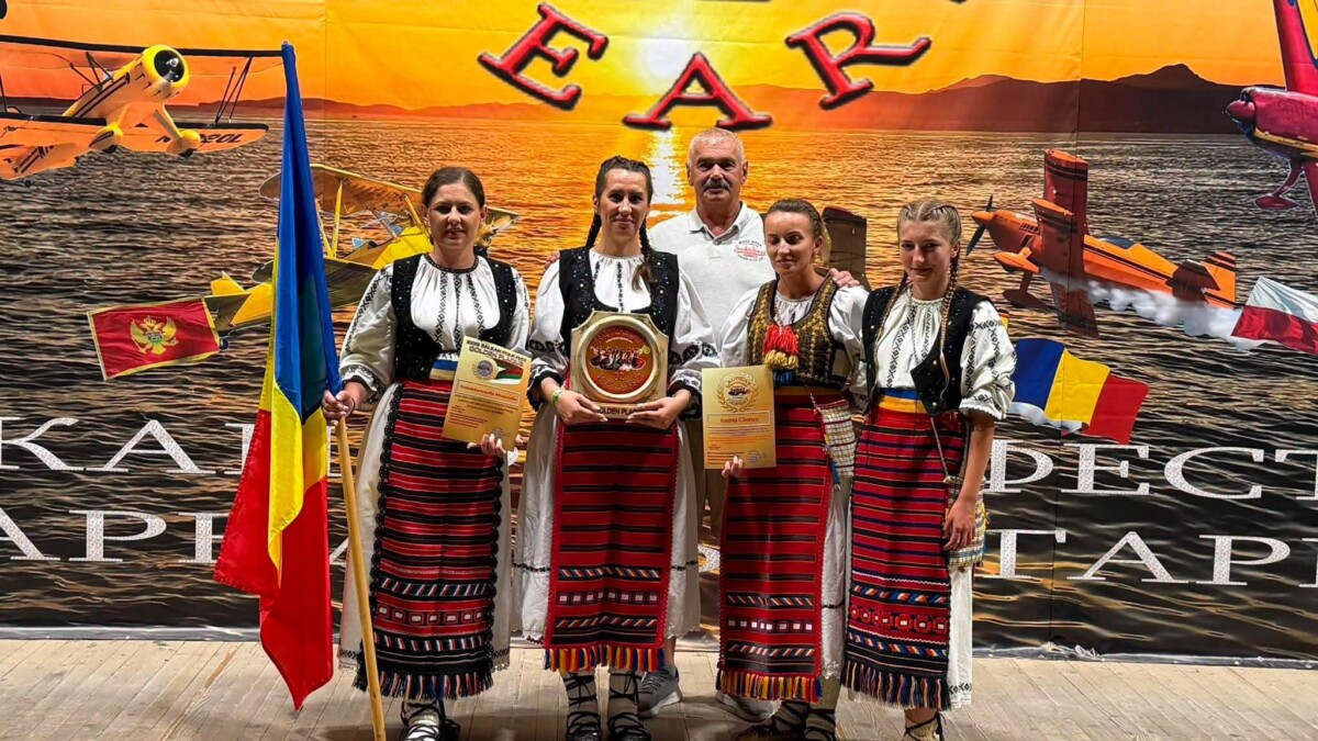 FOTO: Performanță de excepție: Grupul de Tulnicărese „Moațele” din Câmpeni, Locul I la Festivalul Balkan Folk Fest Varna 2026