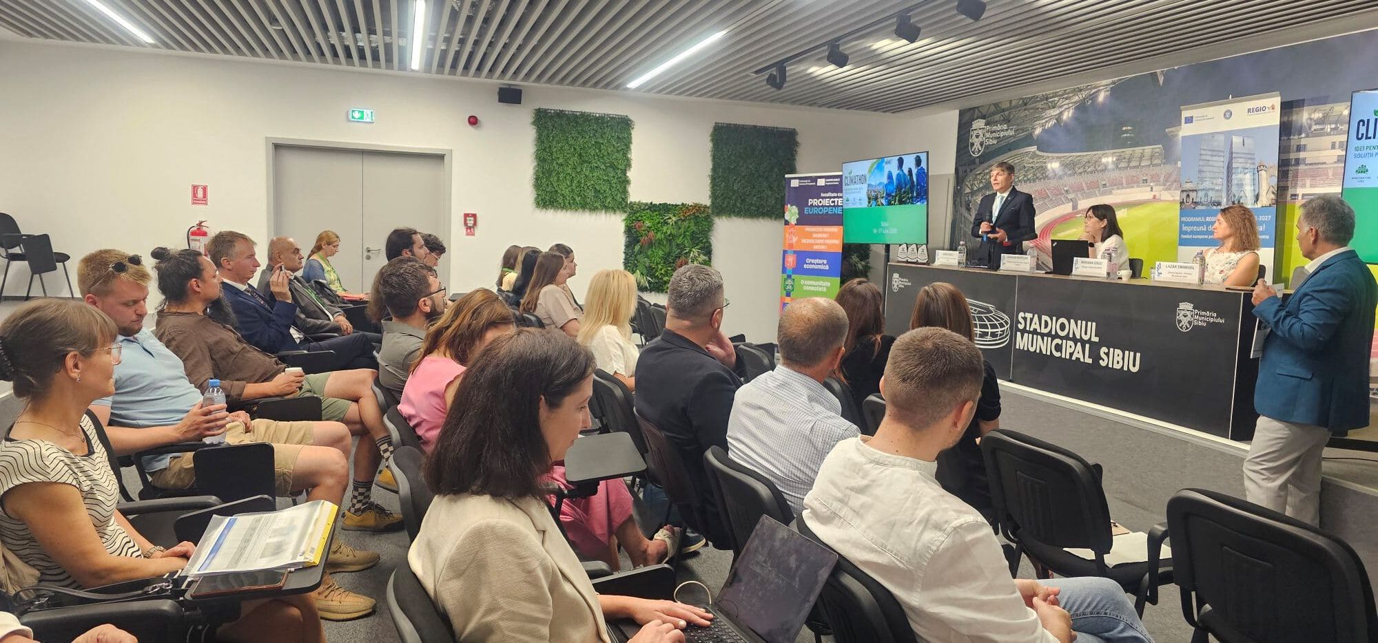 Parcul Schit din Alba Iulia, provocarea finală a Climathon Regiunea Centru 2026. Ce soluții au propus studenții