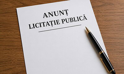ANUNT LICITATIE PUBLICA vanzare bunuri