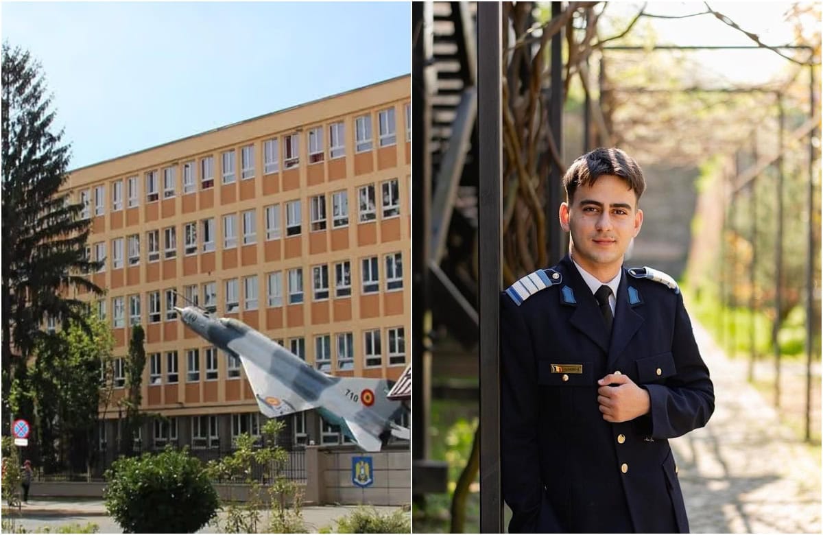 Claudiu Stanciu, șeful promoției 2026 la Colegiul Militar Alba Iulia, admis primul la Aviaţie piloți-aeronave cu motoare reactive
