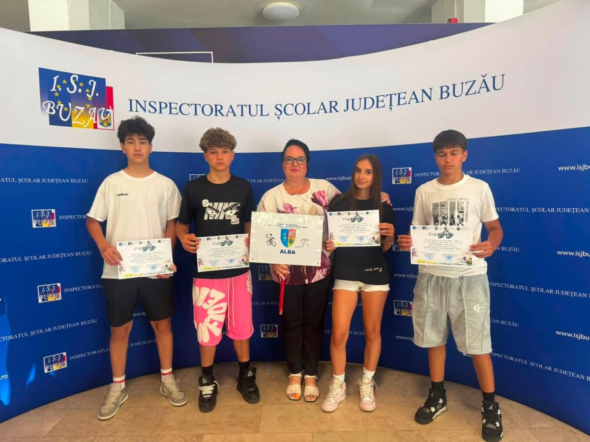 FOTO: Tineri din Alba, la etapa națională a concursului „Educație rutieră - educație pentru viață”