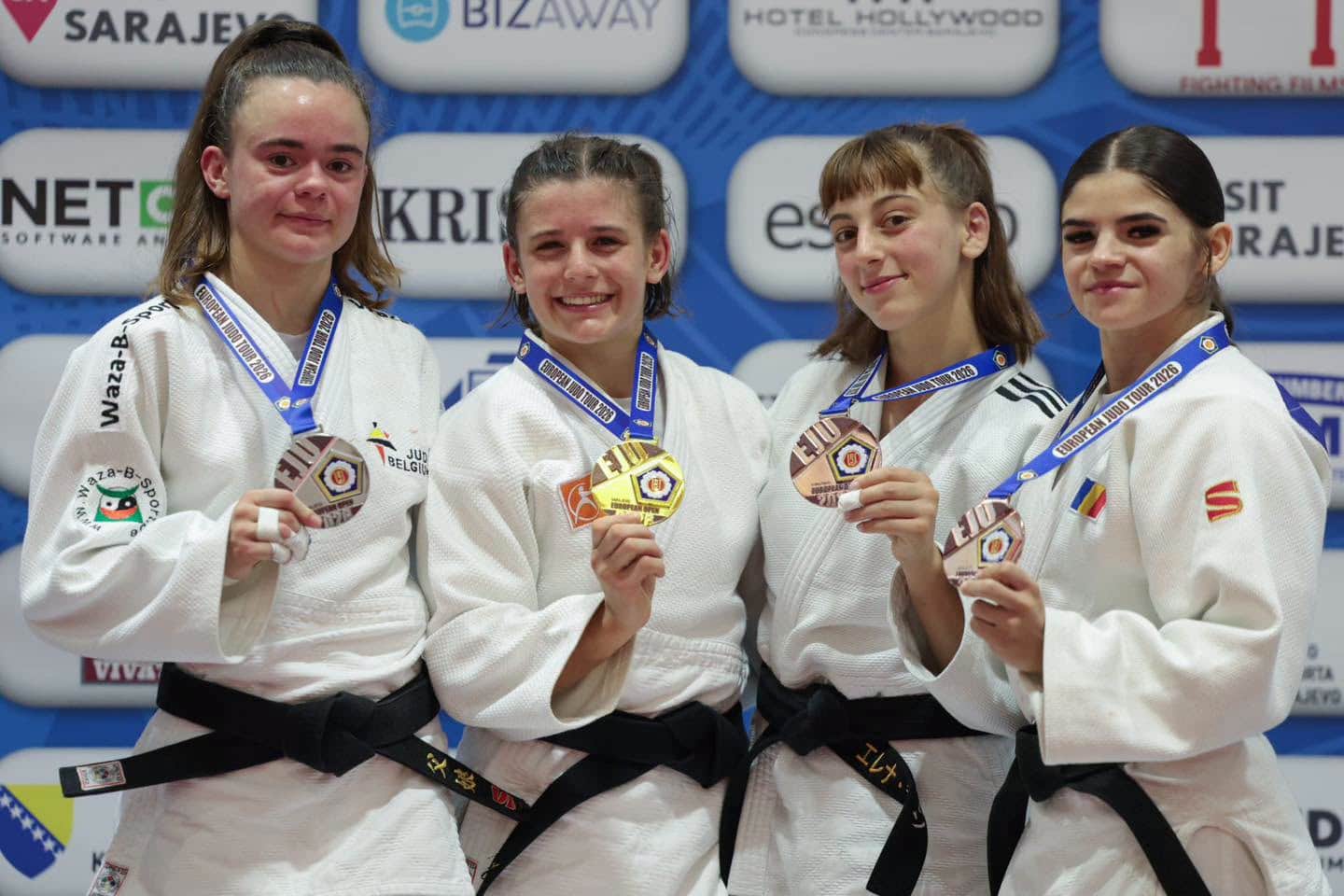 Judoka Laura Bogdan de la CS Unirea Alba Iulia, pe podium la European Open Sarajevo 2026