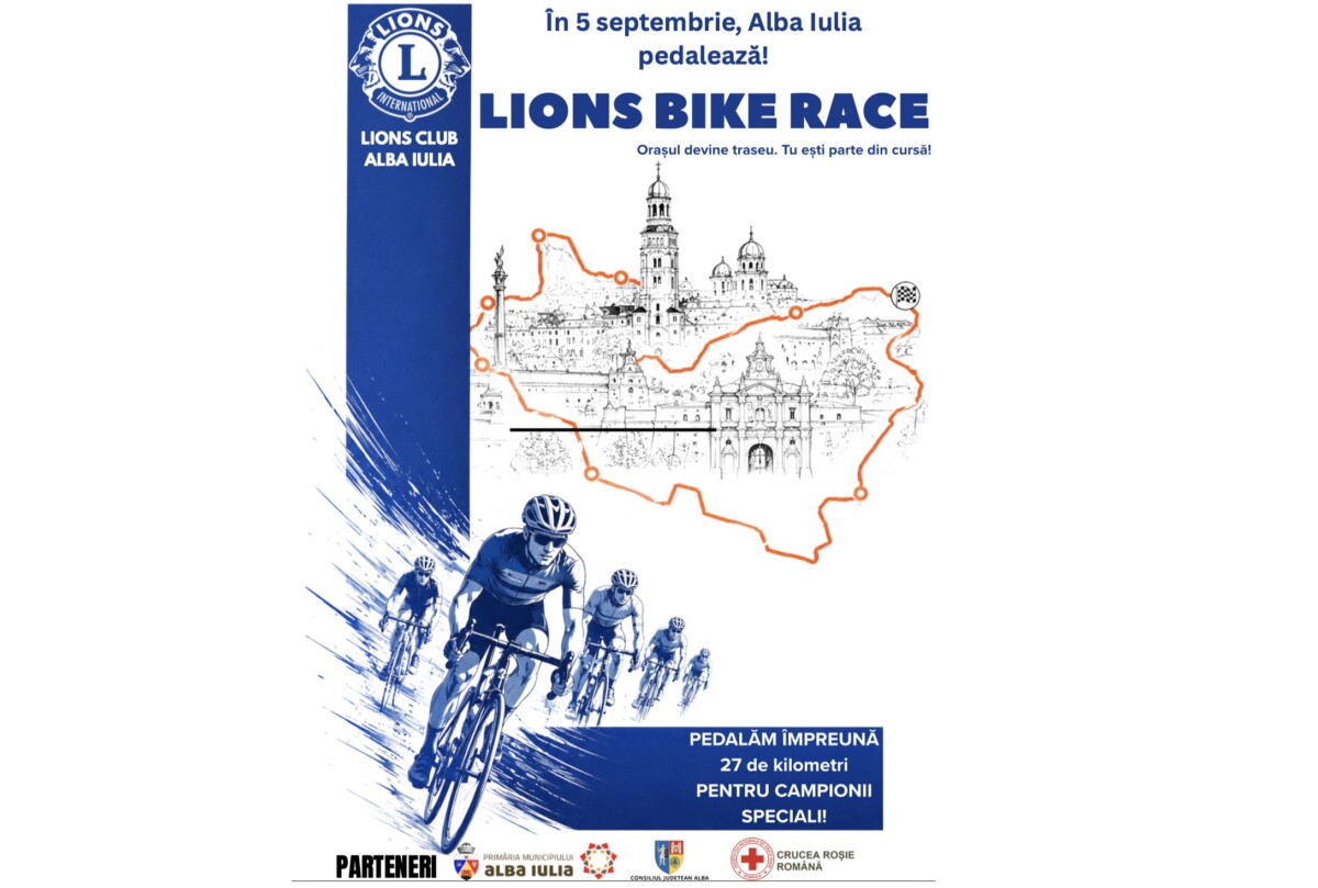 5 septembrie: Prima ediție a „Lions Bike Race”, la Alba Iulia. Cursă caritabilă, dedicată copiilor cu dizabilități