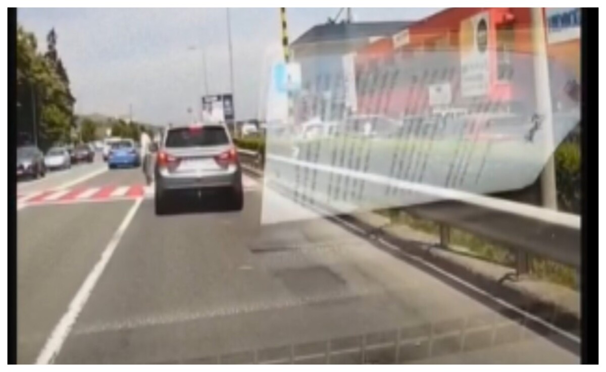 VIDEO: Pieton, la un pas să fie spulberat pe o trecere din Alba Iulia. Șoferul nici măcar nu a încetinit